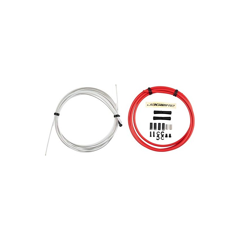 Jagwire Road Elite Unisex Adult Cable Lugs, Red, One Size