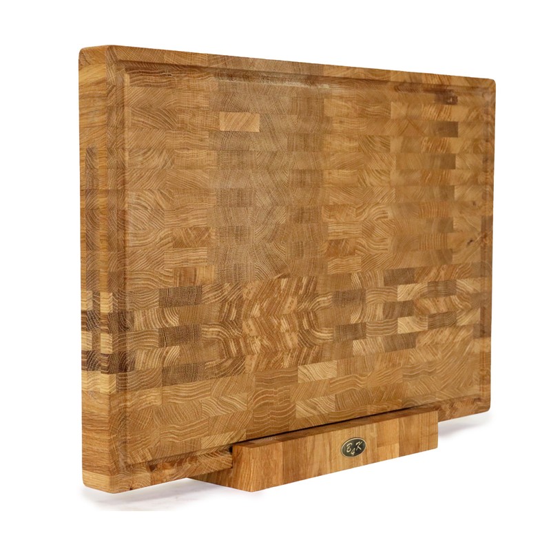 B4K® Oak Chopping Board Stand | Chopping Board Holder Made