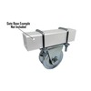 Slide Gate V Groove Wheels 4” Double Bearing Bolted External