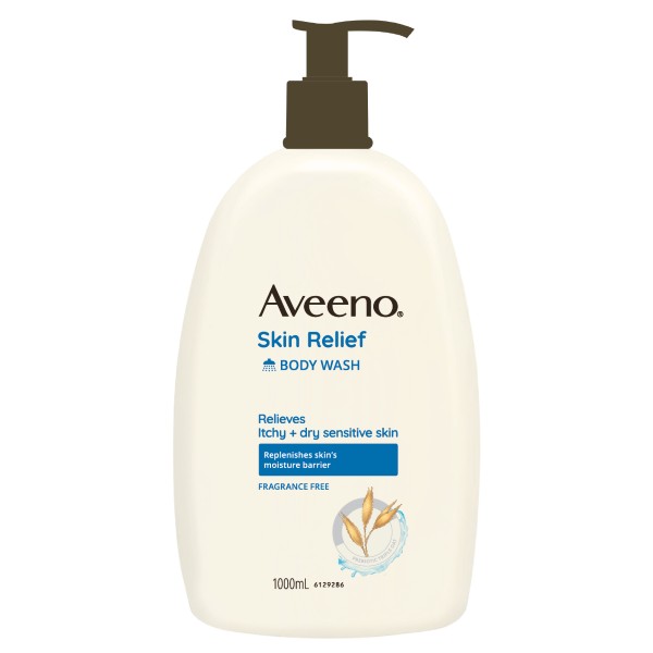 Aveeno Skin Relief Body Wash 1L - Fragrance Free