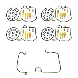 4 X 1980-83 Carburetor Rebuild Kit gl1100 goldwing with 1 Air Chamber Plenum for 83 honda goldwing gl1100