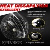QULOOX Pair 7" Inch Round LED Headlights Hi/LO Sealed Beam