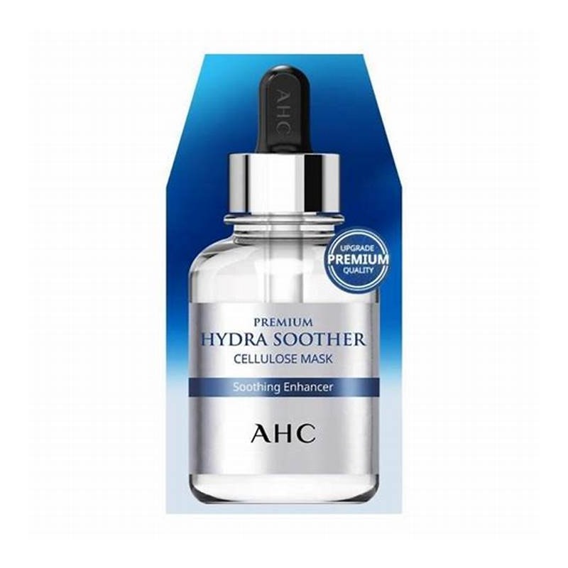 AHC Premium Mask 1 Box (Cellulose/Gold Foil/Amino Acid/Skin Fit)