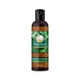 VIDA SCENTS AROMATHERAPY - Aceite Para Masaje Romero y Eucalipto (125 ML)