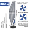 Teynewer Parasol Cover Waterproof, Cantilever/Straight Parasol Protective Covers with Telescopic