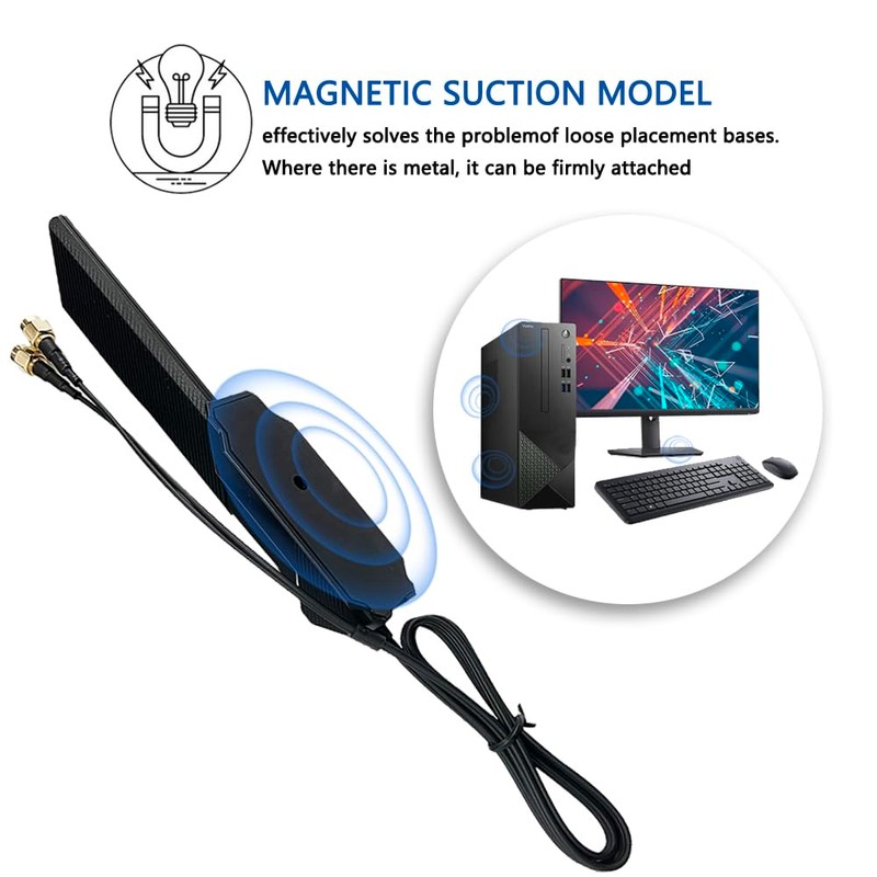 HSSDTECH 2T2R WiFi 6E Antenna for ASUS Rog Strix Z270