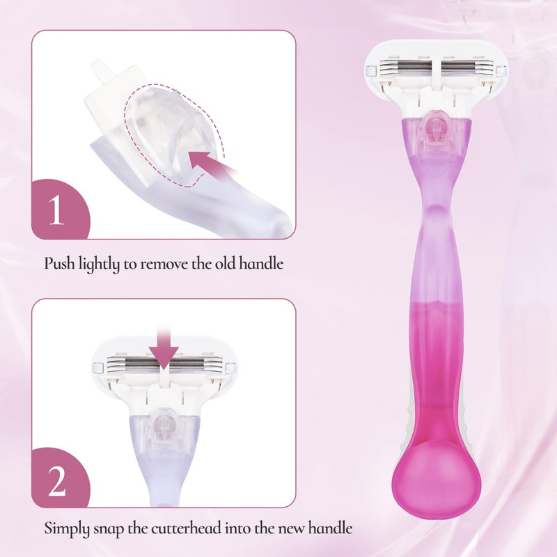 VANEST Replacement Handle Compatible with Gillette Venus, Comfort Glide Razor