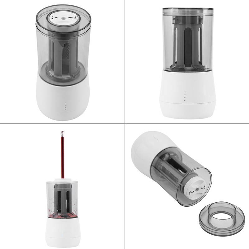 TENWIN Electric Pencil Sharpener Multifunction Automatic Electronic Sharpen Tool Students
