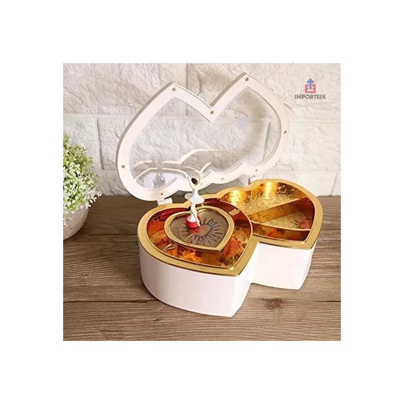 Importeek 5pz Caja Musical Cuerda Decora Adorno Bailarina Giratoria