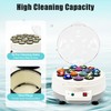 110V White Pool Ball Cleaner,180W Electric Billiard Ball Cleaning Machine
