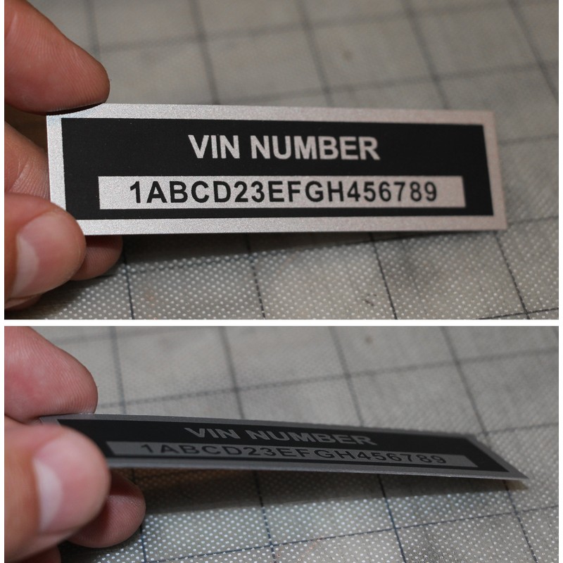 Custom Vin Tag-Compatible with Jeep