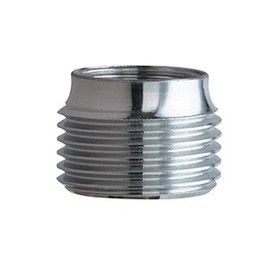 Chicago Faucets E2JKRCF 3/4-Inch Hose Thread Male Outlet to 13/16-Inch-24 UNS Female Inlet, Rough Chrome