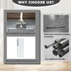 Squeegee Broom for Floor Shower Squeegee with Long Handle Rubber
