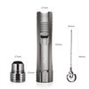 Cigar Lighter, Cigar Punch, Cigar Draw Enhancer, Cigar Holder,All-in-one Refillable