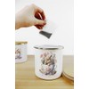 Purely Home Bunny Rabbit Kitchen Sugar Storage Canister - Teacup