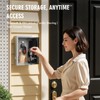 WeHere Smart Key Lock Box Wall Mount, Key Cabinet with