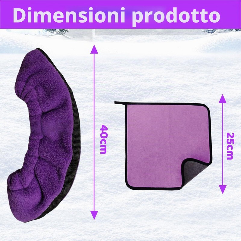 HTTDSLF 1 Paia Protezioni per Lame per Pattini da Ghiaccio,