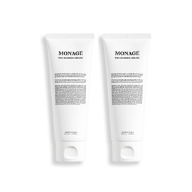 Monage Pro Barrier Cream Barrier Strengthening Moisture Increased by 600% Highly Moisturizing Highly Concentrated 100ml, 2 Pieces / 모나쥬 프로 베리어 크림 장벽강화 수분 600%증가 고보습 고농축 100ml, 2개