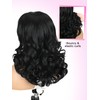 Short Flip Curly U Part Wigs for Black Women V