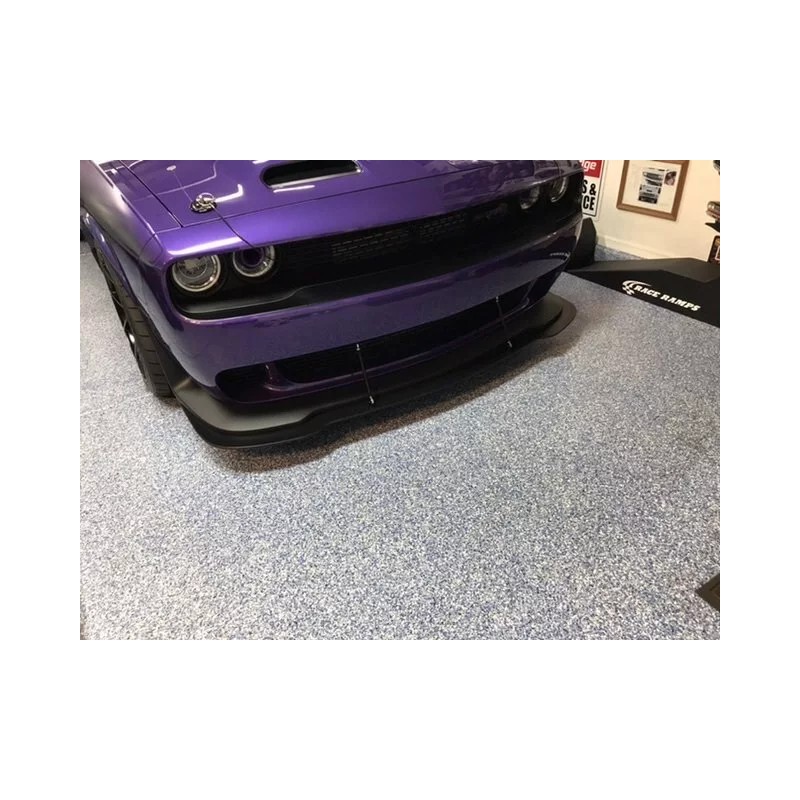 DTOUCH Front Lower Bumper Lip Spoiler Splitter Kit For Dodge