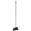 Casabella Wayclean Wide Angle Broom with Densely Packed Bristles, Gray