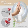 Bathroom Shower Plastic Suction Cup Hooks, Suction Hangers Reusable Suction