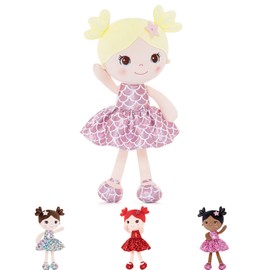 Lazada Baby Girl Gifts Baby Dolls First Baby Doll Baby Toys Fish Scale Skirt Fashion Girl Pink 12inches