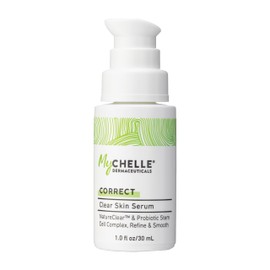 MyChelle Clear Skin Pore Refiner, Pore-Refining Serum with Vitamin A and Probiotics for Normal, Oily and Blemish-Prone Skin Types, 1.0 fl oz          