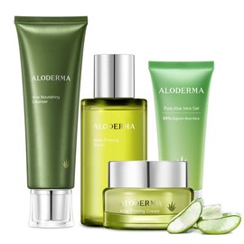 Aloderma Essential Aloe Firming & Rejuvenating Set 4-Piece Set