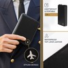 Flevel V2 Pilot document holder, Pilot wallet, Real Leather. RFID-Blocking,