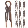 Set of 10 U-shaped hairpins