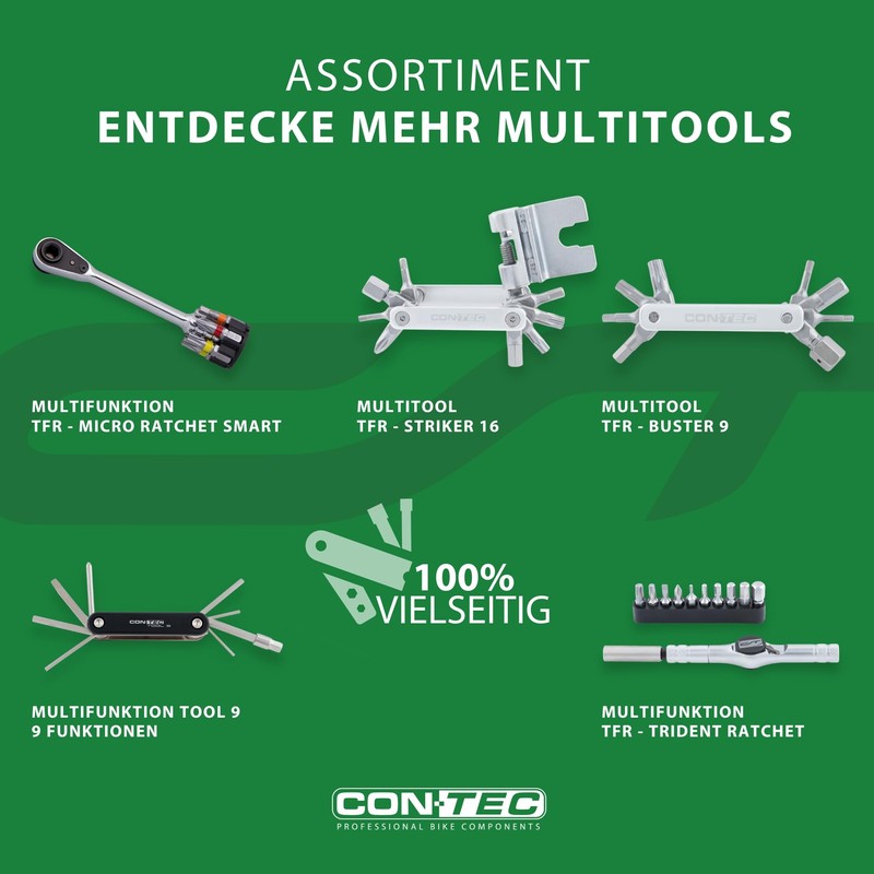 CONTEC Bicycle Multitool Pocket Gadget - F22 Stealth, 22 in