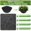 HKZ Hanging Planter Basket Liners - 4 Pack 12 Inch