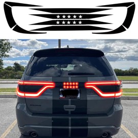 for Dodge Durango 2014-2021 Star Tail Light Tint, for Dodge Durango 2014 2015 2016 2017 2018 2019 2020 2021 Accessories, Tail Light Decal Sticker for Dodge Durango