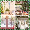 LIMITADA Pack of 12 Christmas Tree Chime Ornaments Christmas Wreath