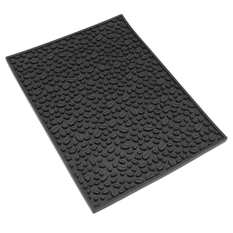 Non Slip Cup Mat Coffee Bean Design Desktop Bar Counter