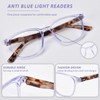 OPTOFENDY Bifocal Reading Glasses for Women, Blue Light Blocking Readers