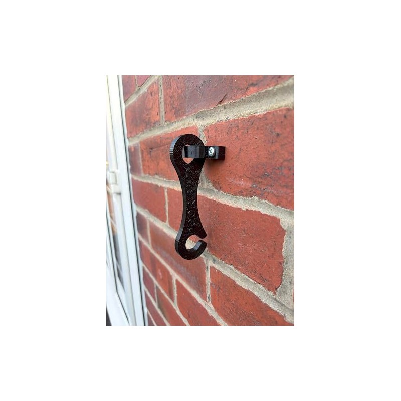 (2-Pack) French & Patio Door Stay/Hook & Eye Latch Style