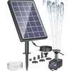 Biling Solar Water Fountain for Bird Bath, 3.5W Solar Water
