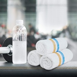 GREEN LIFESTYLE Trapeadores de barra de cocina de rizo azul y naranja de 28 onzas, 16 x 19 pulgadas, altamente absorbentes, ultraligeros y duraderos, paquete de 12