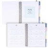 2025-2026 Eccolo Large Spiral Agenda Planner, Hardcover, Weekly & Monthly