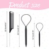 Quacc 3 PCS Hair Styling Tool Set Topsy Tail Hair