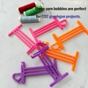 JILINWEI Large Crochet Bobbins - Prevent Tangles, 4'' Thread Bobbins