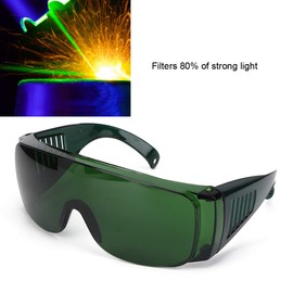 Ladieshow Gafas Láser, Gafas Protectoras Ipl 405-1064nm, Gafas De Seguridad Láser Para Depilación Láser Y Protección Ocular Para Operadores De Cosmetología Láser con Estuche(Green)