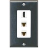 RiteAV - 1 Port HDMI 2 Port Cat6 Ethernet Decorative