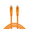 Tether Tools TetherPro USB-C Optima 10G Straight Orange 1.8 m