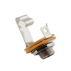 Sopepoyie 6.35mm1/4 inch Microphone Audio Mono TS Socket Female Connector