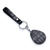 Temvue Access Card Holder RFID Key Fob Bag Leather Airtag