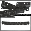 LQI Front Bumper Lower Panel Cover Black Compatible with Hyundai