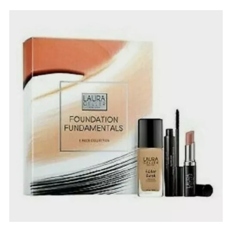 Laura Geller Foundation Fundamentals 3pc Collection Set MEDIUM